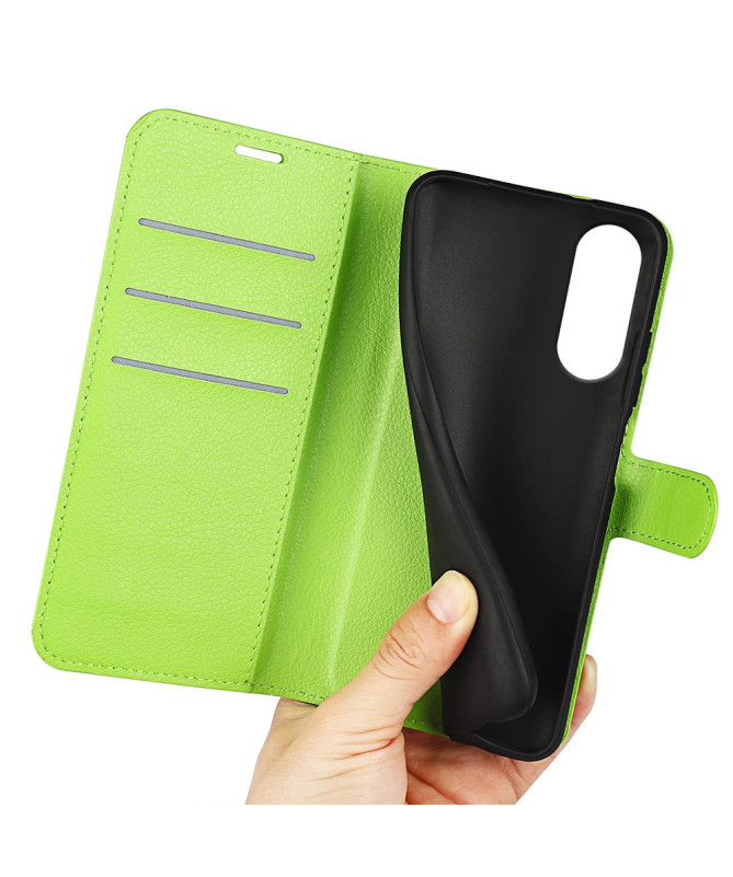 Housse Samsung Galaxy S25 Edge portefeuille style cuir