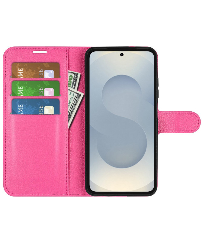 Housse Samsung Galaxy S25 Edge portefeuille style cuir