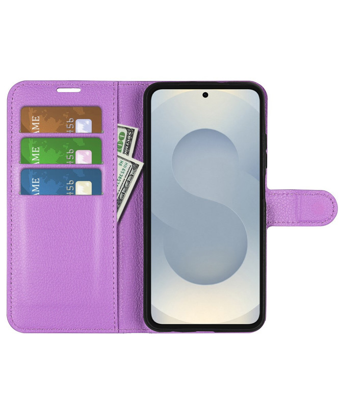 Housse Samsung Galaxy S25 Edge portefeuille style cuir