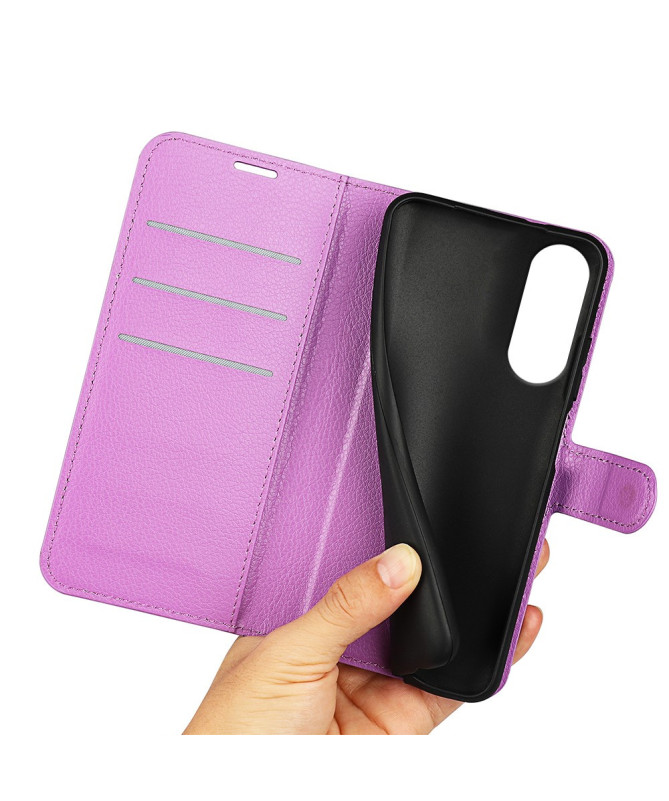 Housse Samsung Galaxy S25 Edge portefeuille style cuir