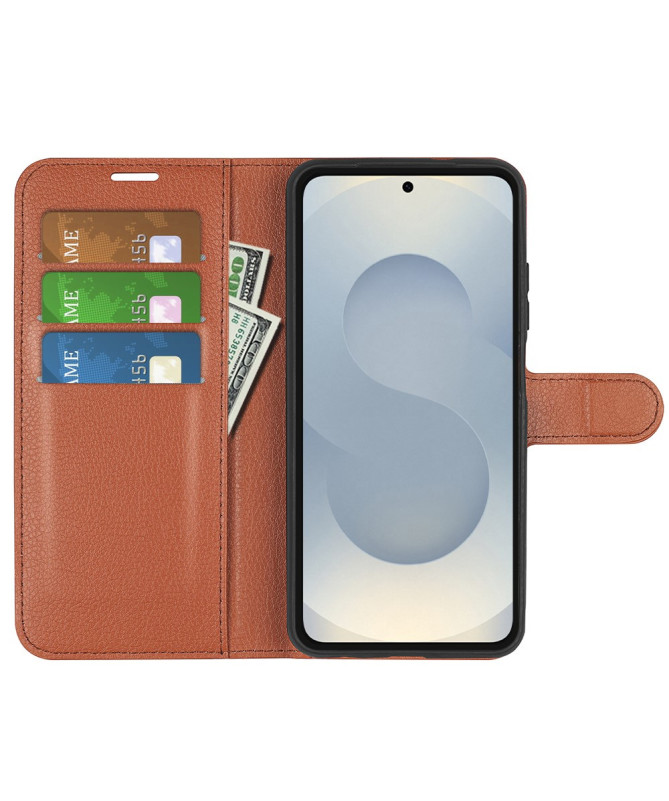 Housse Samsung Galaxy S25 Edge portefeuille style cuir