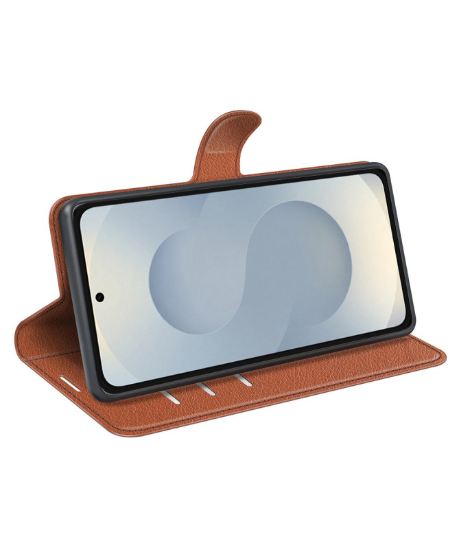 Housse Samsung Galaxy S25 Edge portefeuille style cuir