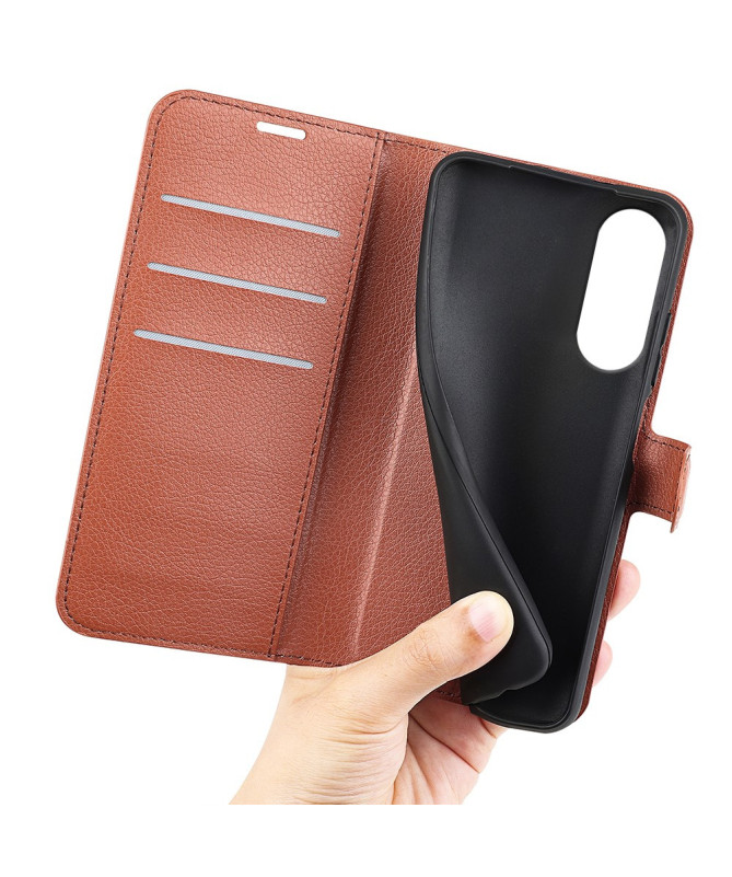 Housse Samsung Galaxy S25 Edge portefeuille style cuir