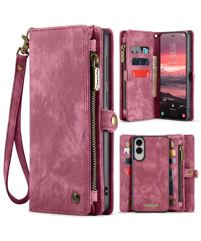 Housse et Coque magnétique 2 en 1 pour Samsung Galaxy S25 Edge