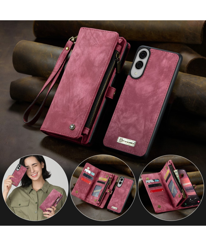 Housse et Coque magnétique 2 en 1 pour Samsung Galaxy S25 Edge