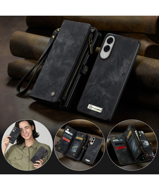 Housse et Coque magnétique 2 en 1 pour Samsung Galaxy S25 Edge