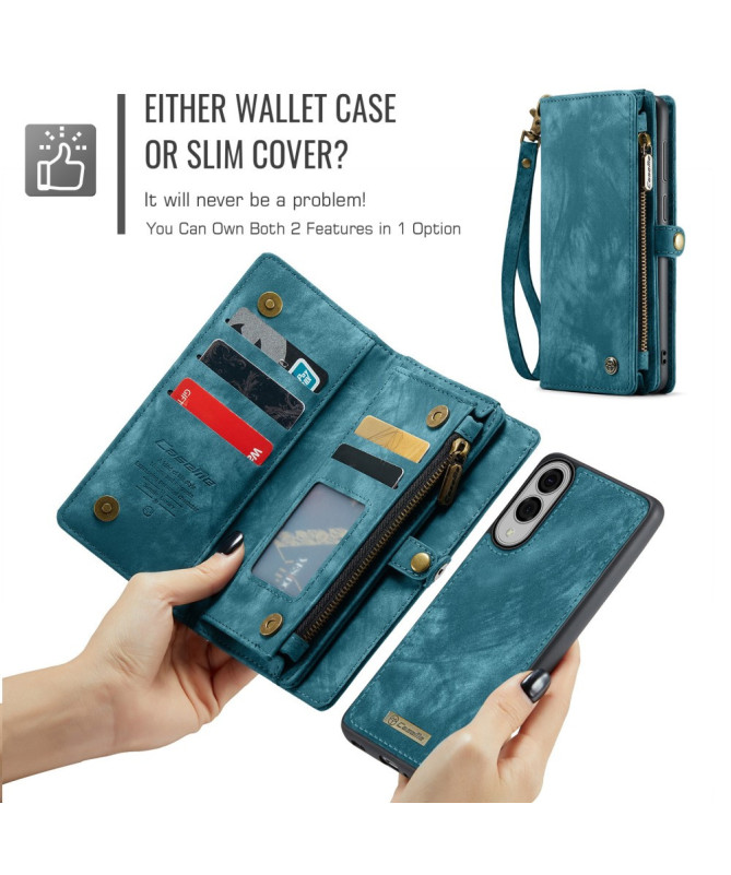 Housse et Coque magnétique 2 en 1 pour Samsung Galaxy S25 Edge