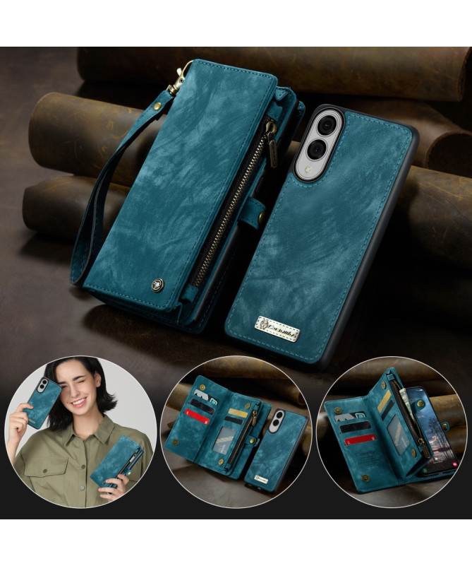 Housse et Coque magnétique 2 en 1 pour Samsung Galaxy S25 Edge