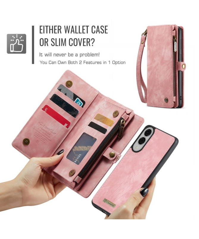 Housse et Coque magnétique 2 en 1 pour Samsung Galaxy S25 Edge