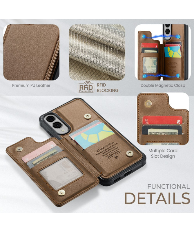 Coque Samsung Galaxy S25 Edge Effet Cuir | C22