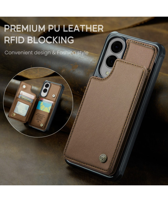 Coque Samsung Galaxy S25 Edge Effet Cuir | C22