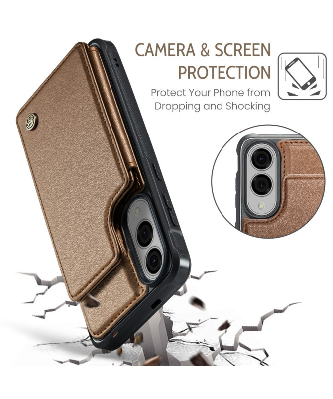 Coque Samsung Galaxy S25 Edge Effet Cuir | C22