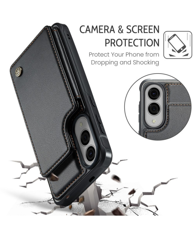 Coque Samsung Galaxy S25 Edge Effet Cuir | C22