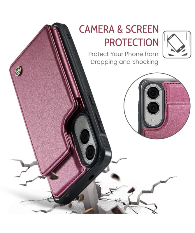 Coque Samsung Galaxy S25 Edge Effet Cuir | C22