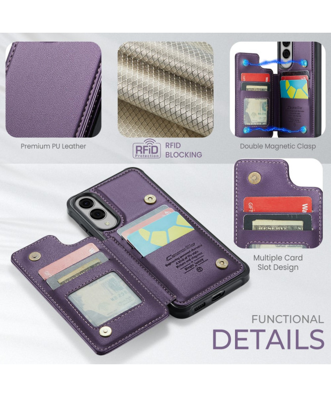 Coque Samsung Galaxy S25 Edge Effet Cuir | C22