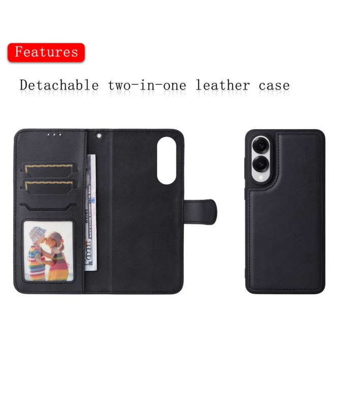 Housse Samsung Galaxy S25 Edge avec Coque Détachable | VERTIKO