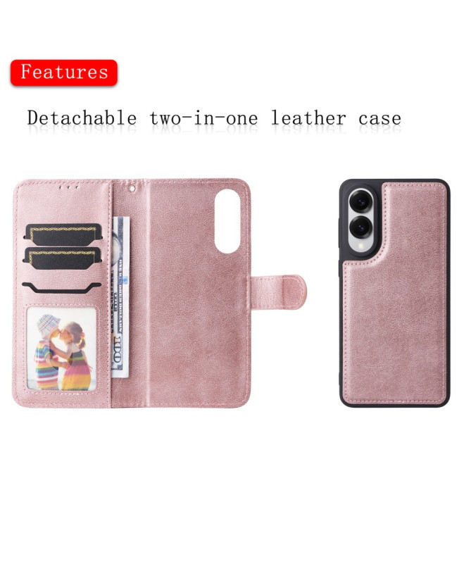 Housse Samsung Galaxy S25 Edge avec Coque Détachable | VERTIKO