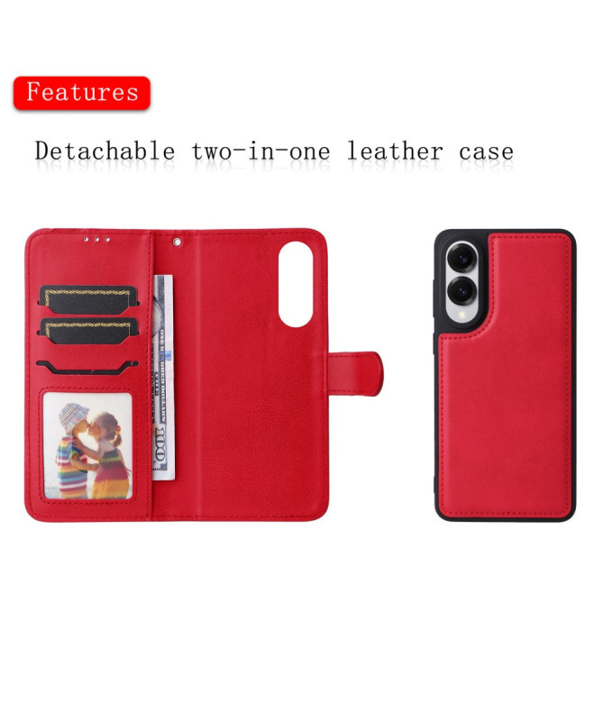 Housse Samsung Galaxy S25 Edge avec Coque Détachable | VERTIKO