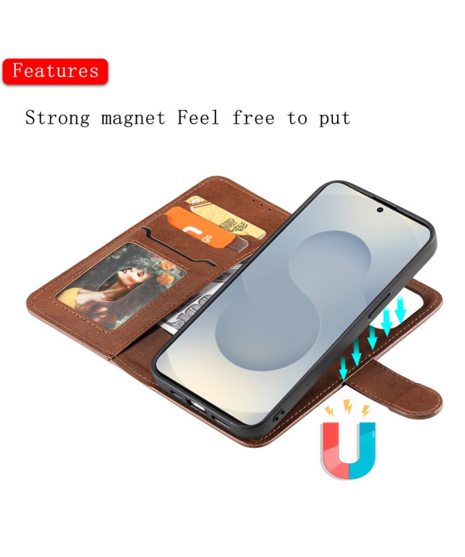 Housse Samsung Galaxy S25 Edge avec Coque Détachable | VERTIKO