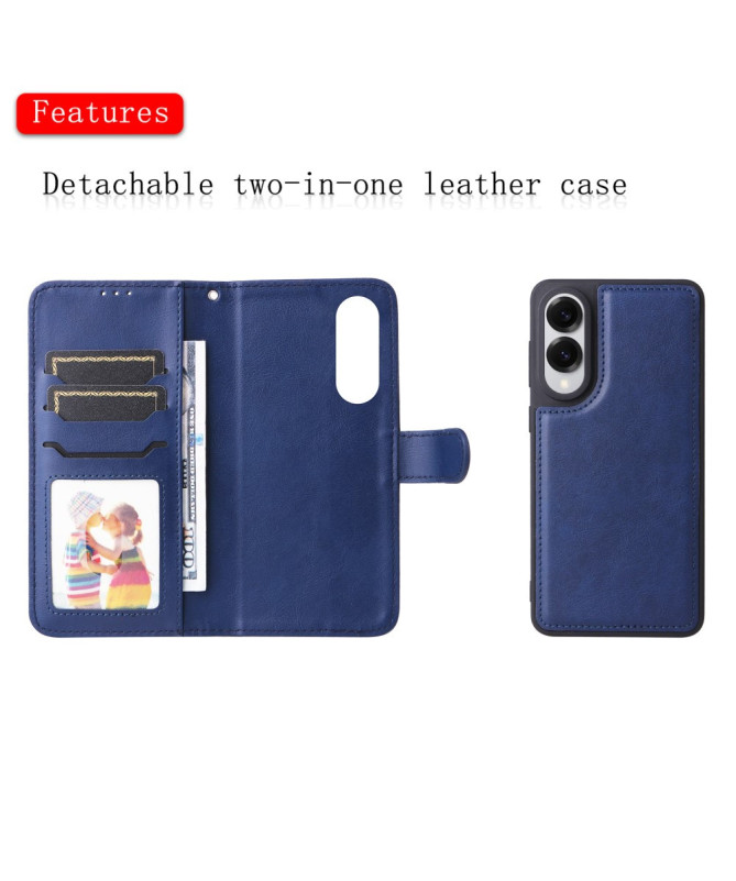 Housse Samsung Galaxy S25 Edge avec Coque Détachable | VERTIKO