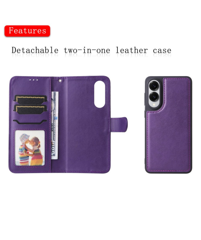 Housse Samsung Galaxy S25 Edge avec Coque Détachable | VERTIKO