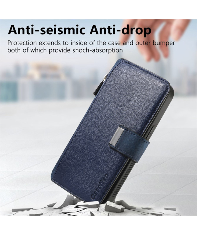 Housse Samsung Galaxy S25 Edge Zippée Détachable | MW-02