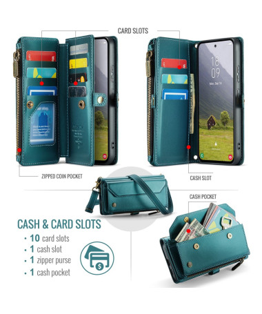 Housse Samsung Galaxy S25 Edge Multi-compartiments C36