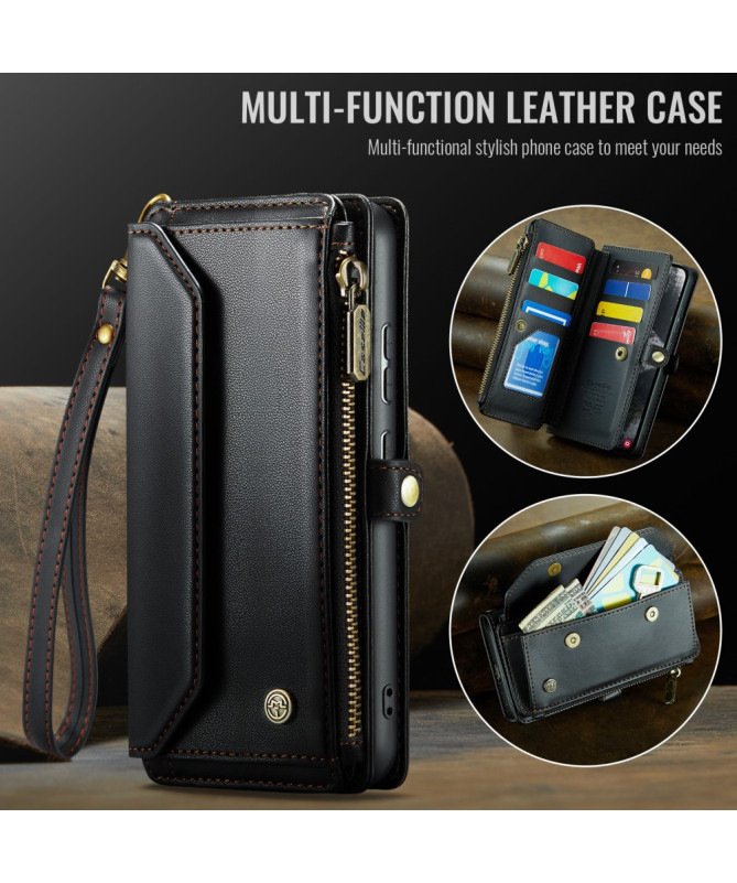 Housse Samsung Galaxy S25 Edge Multi-compartiments C36