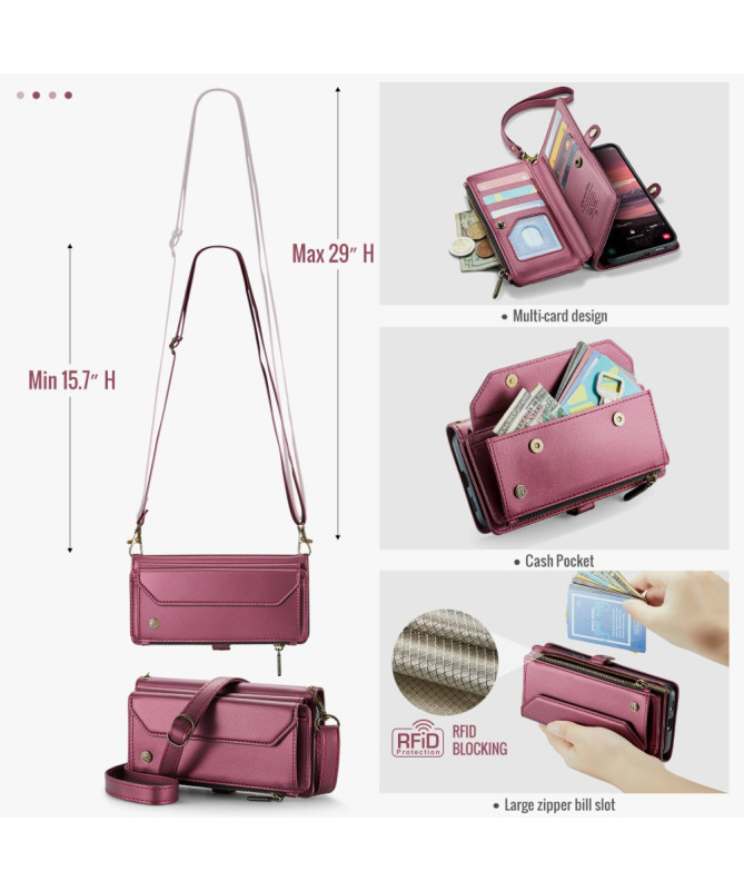 Housse Samsung Galaxy S25 Edge Multi-compartiments C36