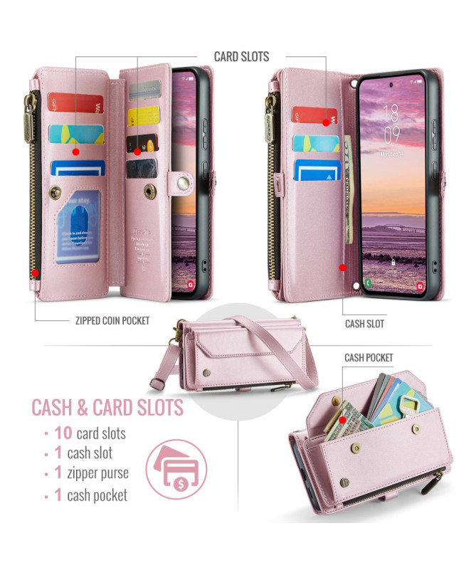 Housse Samsung Galaxy S25 Edge Multi-compartiments C36