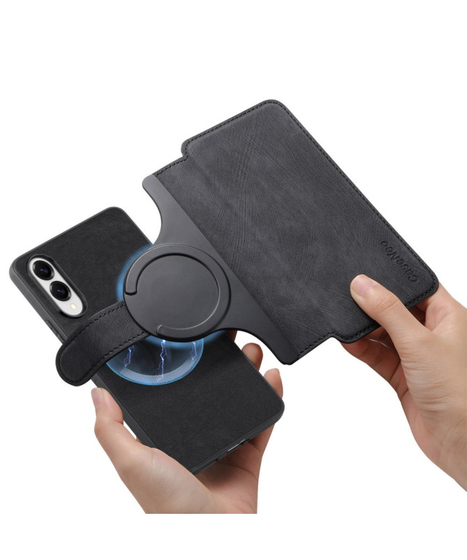 Housse Portefeuille Samsung Galaxy S25 Edge Coque Magnétique | GRAVENO