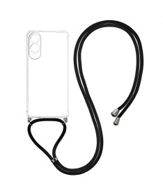 Coque Samsung Galaxy S25 Edge transparente avec cordon | Cléos