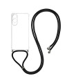 Coque Samsung Galaxy S25 Edge transparente avec cordon | Cléos