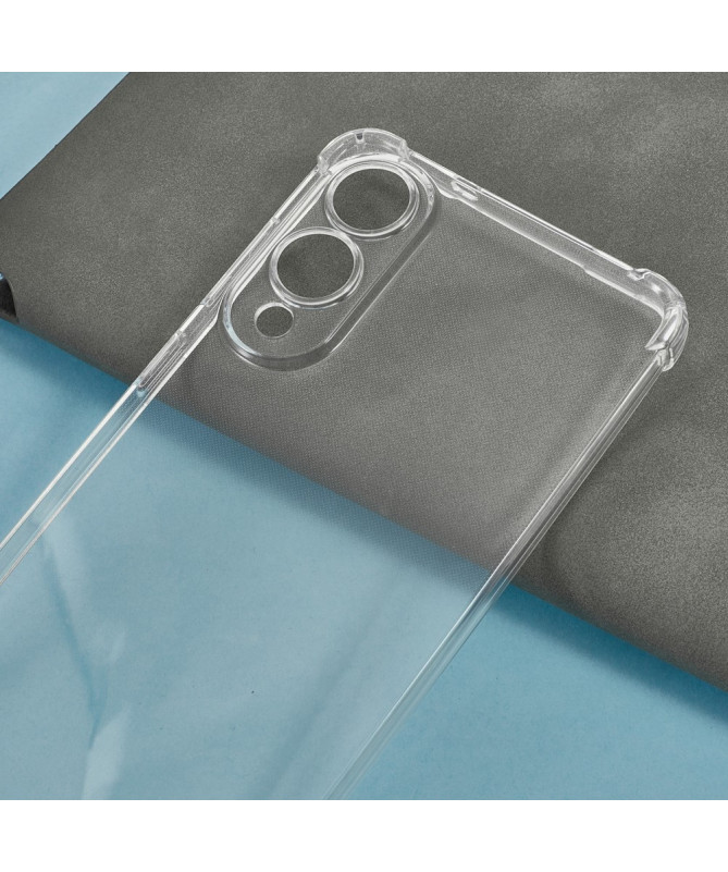 Coque Samsung Galaxy S25 Edge transparente avec cordon | Cléos