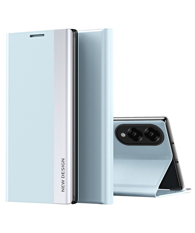 Etui Samsung Galaxy S25 Edge Business effet cuir Magnet