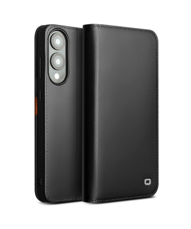 Housse Samsung Galaxy S25 Edge fait main en cuir véritable