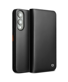 Housse Samsung Galaxy S25 Edge fait main en cuir véritable