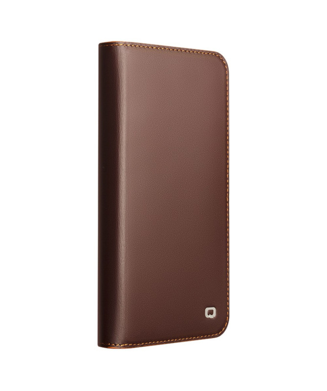 Housse Samsung Galaxy S25 Edge fait main en cuir véritable