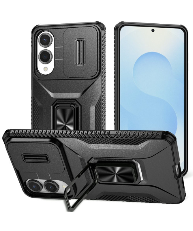 Coque Samsung Galaxy S25 Edge CamShield avec Anneau Anti-Choc
