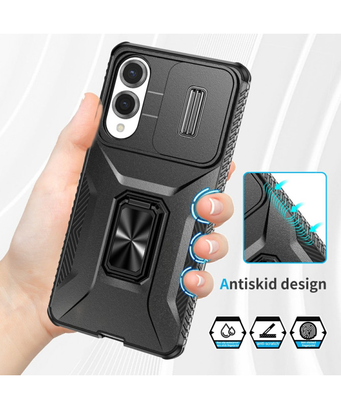 Coque Samsung Galaxy S25 Edge CamShield avec Anneau Anti-Choc