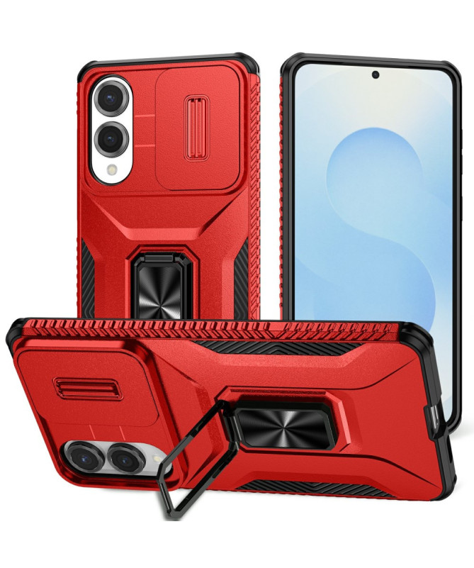 Coque Samsung Galaxy S25 Edge CamShield avec Anneau Anti-Choc