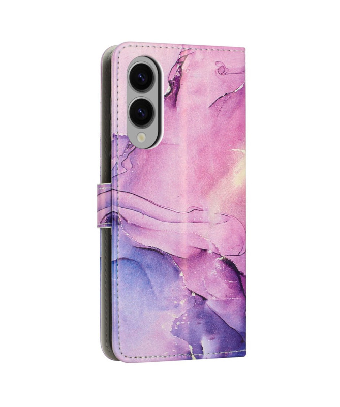 Aurora | Housse Samsung Galaxy S25 Edge Wallet Marbre - photo 2