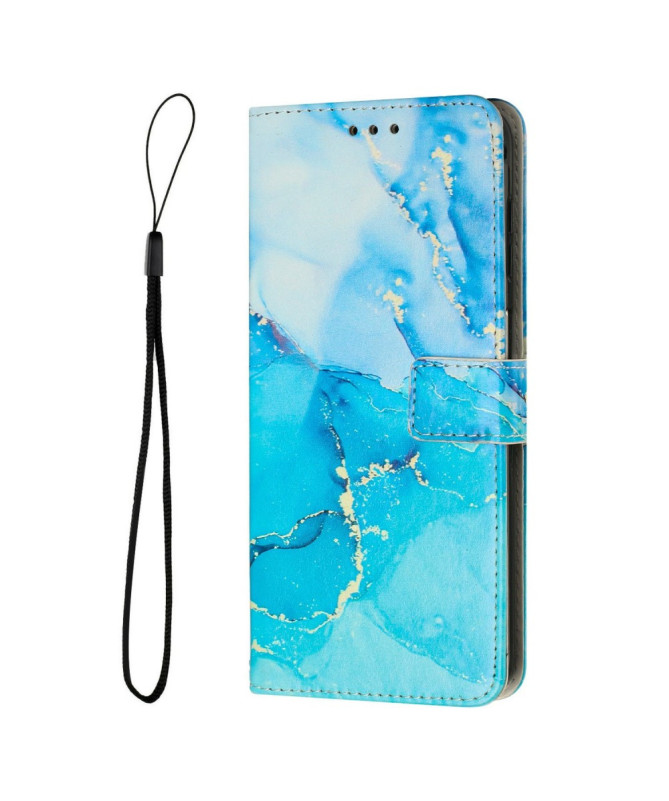 Ocean | Housse Samsung Galaxy S25 Edge Wallet Marbre