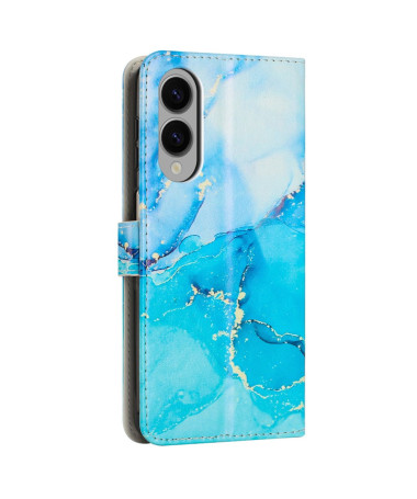 Ocean | Housse Samsung Galaxy S25 Edge Wallet Marbre
