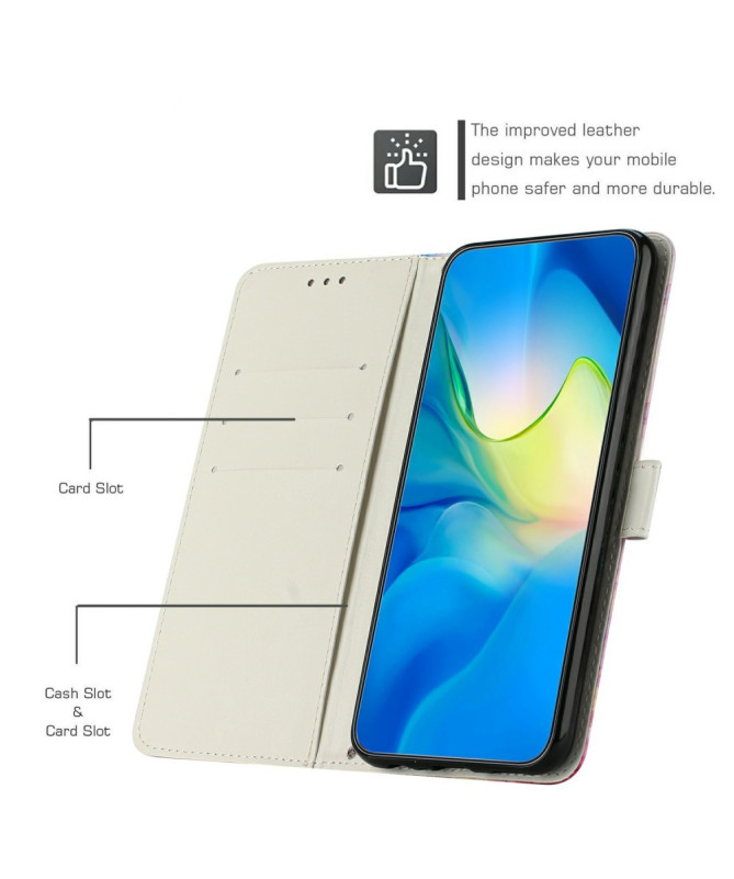 Ocean | Housse Samsung Galaxy S25 Edge Wallet Marbre