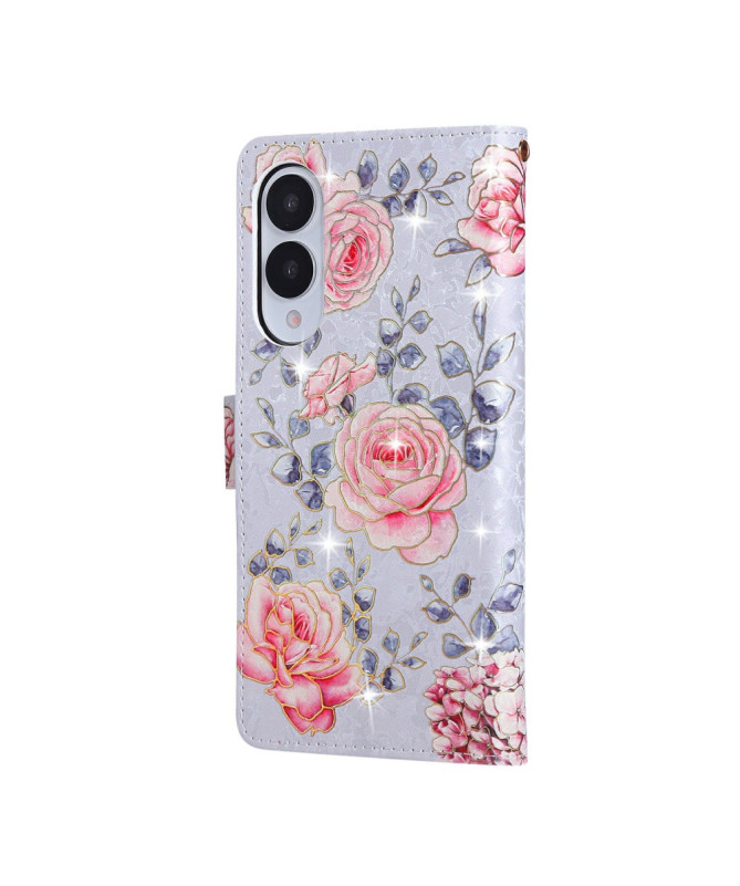 Housse Samsung Galaxy S25 Edge à Rabat | Motif Roses Lavande