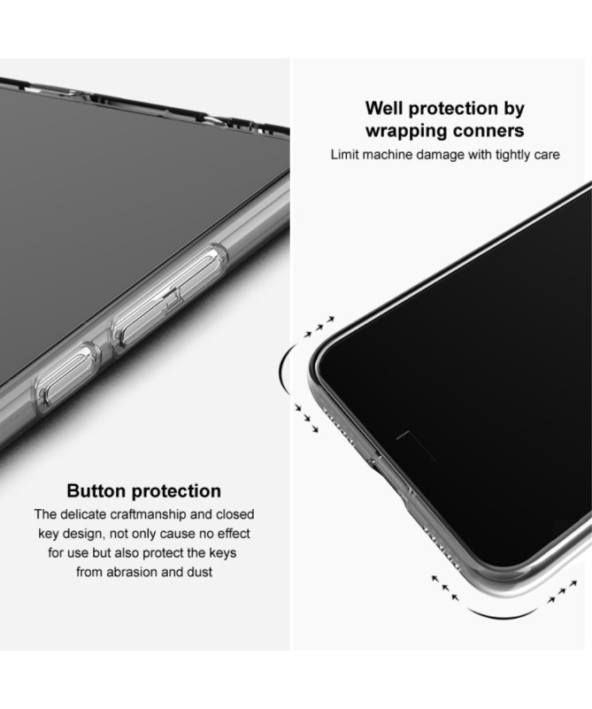 Coque Samsung Galaxy S25 Edge IMAK Transparent Silicone