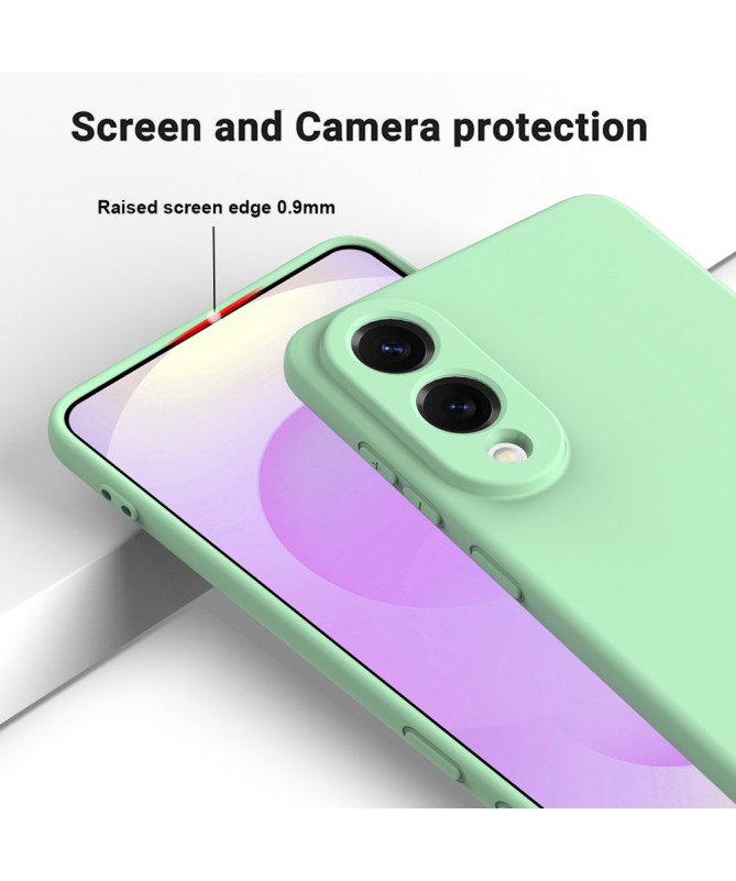 Coque Samsung Galaxy S25 Edge Puro silicone liquide