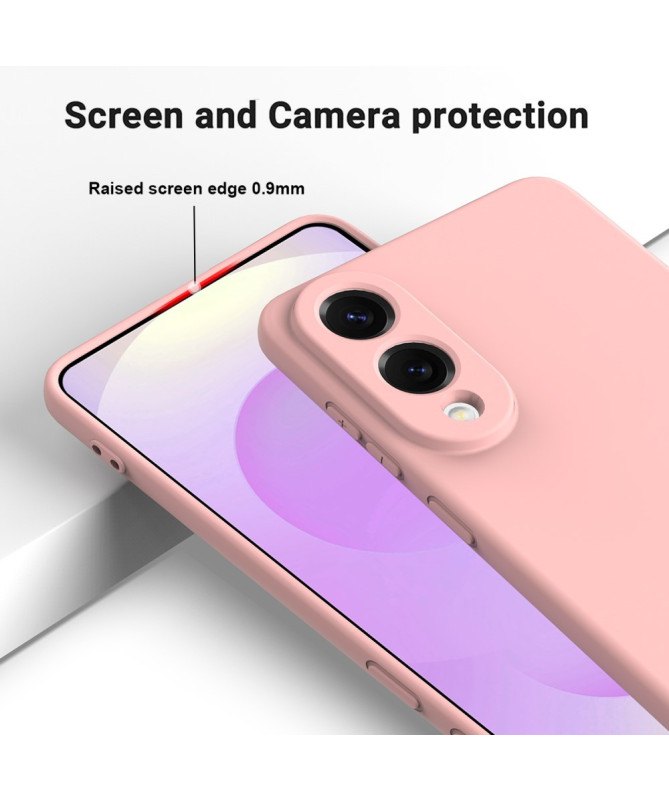 Coque Samsung Galaxy S25 Edge Puro silicone liquide