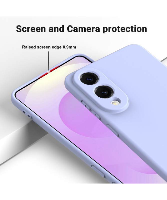 Coque Samsung Galaxy S25 Edge Puro silicone liquide